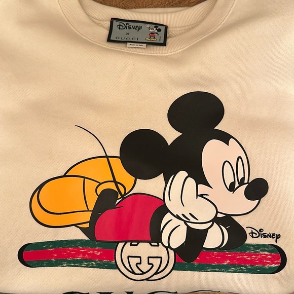 Gucci X Mickey Mouse Sweater Size Medium (Authentic) - Picture 3 of 5